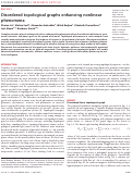 Cover page: Disordered topological graphs enhancing nonlinear phenomena