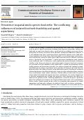 Cover page: Persistence in spatial multi-species food webs: The conflicting influences of isolated food web feasibility and spatial asynchrony