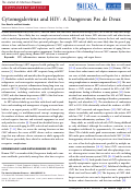 Cover page: Cytomegalovirus and HIV: A Dangerous Pas de Deux