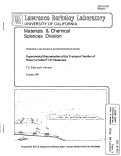 Cover page: Experimental Determination of the Transport Number of Water in Nafion[reg_sign] 117 Membrane