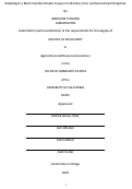 Cover page: Adapting to a More Volatile Climate: Essays in Individual, Firm, and Government Response