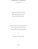 Cover page: Continuous Tensor Factorization Effectively Reduces Data with Longitudinal Measurements