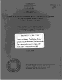 Cover page: GEOHYDROLOGICAL STUDIES FOR NUCLEAR WASTE ISOLATION AT THE HANFORD RESERVATION -- Vol. I: Executive Summary; Vol. II: Final Report