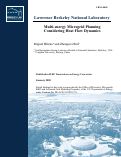 Cover page: Multi-Energy Microgrid Planning Considering Heat Flow Dynamics