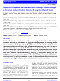 Cover page: Depressive symptoms are associated with leukocyte telomere length in American Indians: findings from the Strong Heart Family Study.