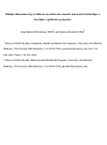 Cover page: Multiple Dimensions of Peer Influence in Adolescent Romantic and Sexual Relationships: A Descriptive, Qualitative Perspective