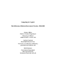 Cover page of Competing for Capital: The Diffusion of Bilateral Investment Treaties, 1960-2000