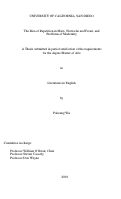 Cover page: The idea of repetition in Marx, Nietzsche and Freud, and problems of modernity