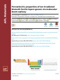 Cover page: Ferroelectric properties of ion-irradiated bismuth ferrite layers grown via molecular-beam epitaxy