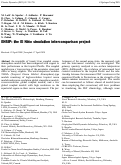 Cover page: ENSIP: The El Niño simulation intercomparison project