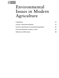 Cover page of Teaching Organic Farming and Gardening: Resources for Instructors, 3rd Edition. Unit 3.3, Environmental Issues in Modern Agriculture