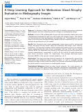 Cover page: A Deep Learning Approach for Meibomian Gland Atrophy Evaluation in Meibography Images