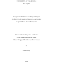 Cover page: Comparative Analysis of Modeling Techniques for Fatal Car Accidents in Downtown Los Angeles: A Spatial Point Process Perspective