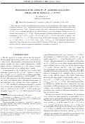 Cover page: Measurement of the relative Bc±/B± production cross section with the ATLAS detector at s=8 TeV