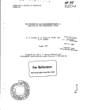 Cover page: NON-DESTRUCTIVE GAS RADIOCHROMATOGRAPHY?A QUANTITATIVE HIGH TEMPERATURE SYSTEM