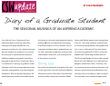 Cover page: Diary of a Graduate Student: The Seasonal Musings of an Aspiring Academic