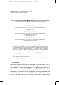 Cover page: Sequence Similarity Search Using Discrete Fourier and Wavelet Transformation Techniques