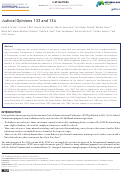 Cover page of Judicial Opinions 133 and 134