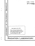 Cover page: HIGH ENERGY ELECTRON-ELECTRON SCATTERING