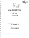 Cover page: The use of sequencing information in software specification for verification