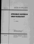 Cover page: Approximate Solutions in Linear Viscoelasticity