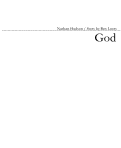 Cover page: God