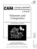 Cover page: Center for Advanced Materials, Annual Report, 1989, Polymers and Composites