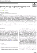 Cover page: Pathogenic Mechanisms and Therapy Development for C9orf72 Amyotrophic Lateral Sclerosis/Frontotemporal Dementia