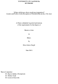 Cover page: "What a delicious, what a malicious imputation!" Gender and Politics in the Reception of Elizabeth Maconchy's <i>The Sofa</i>