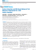 Cover page: Feature Extraction and NN-Based Enhanced Test Maneuver Deployment for 2 DoF Vehicle Simulator