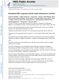 Cover page: Residential PM2.5 exposure and the nasal methylome in children