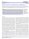 Cover page: Synergistic roles for human U1 snRNA stem-loops in pre-mRNA splicing