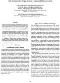 Cover page: Self-Terminated vs. Experimenter-Terminated Memory Search