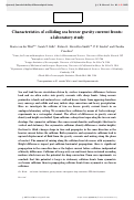 Cover page: Characteristics of colliding sea breeze gravity current fronts: a laboratory study