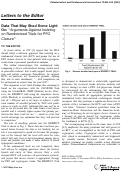 Cover page: Data that may shed some light on: “Arguments against insisting on randomized trials for PFO closure”