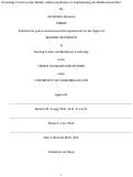 Cover page: Promoting Cardiovascular Health: Addressing Barriers to Implementing the Mediterranean Diet