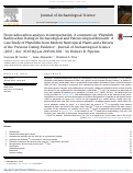 Cover page: From radiocarbon analysis to interpretation: A comment on “Phytolith Radiocarbon Dating in Archaeological and Paleoecological Research: A Case Study of Phytoliths from Modern Neotropical Plants and a Review of the Previous Dating Evidence”, Journal of Archaeological Science (2015), doi: 10.1016/j.jas.2015.06.002.” by Dolores R. Piperno