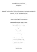 Cover page: Mediational Effect of Maternal Depressive Symptoms on the Relationship between Social Support and High Risk Child Health Outcomes