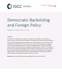 Cover page of Democratic Backsliding and Foreign Policy