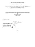 Cover page: Social Cognition, Personality and Social-Political Correlates of Three Health Behaviors: Application of an Integrated Theoretical Model