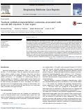 Cover page: Tracheal epithelial-myoepithelial carcinoma associated with sarcoid-like reaction: A case report.