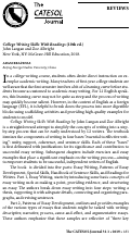 Cover page: What Error Correction Can(not) Accomplish for Second Language Writers by Dana Ferris