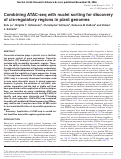 Cover page: Combining ATAC-seq with nuclei sorting for discovery of cis-regulatory regions in plant genomes
