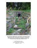 Cover page: Post-Project Appraisal for the Winter Creek Restoration Redwood Grove, UC Botanical Gardens at Berkeley