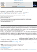 Cover page: Greater maltreatment severity is associated with smaller brain volume with implication for intellectual ability in young children.