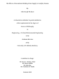 Cover page: The Effects of Intermittent Drinking Water Supply in Arraiján, Panama