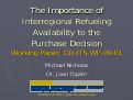 Cover page: The Importance of Interregional Refueling Availability to the Purchase Decision