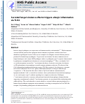 Cover page: Secreted fungal virulence effector triggers allergic inflammation via TLR4