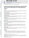 Cover page: Probing Insulin Sensitivity with Metabolically Competent Human Stem Cell‐Derived White Adipose Tissue Microphysiological Systems