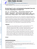 Cover page: Blunted Vagal Cocaine- and Amphetamine-Regulated Transcript Promotes Hyperphagia and Weight Gain